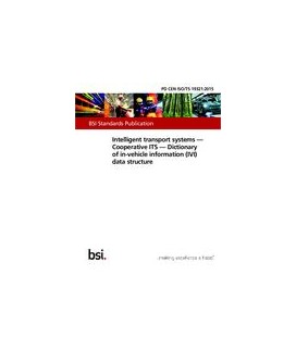BS PD CEN ISO/TS 19321:2015