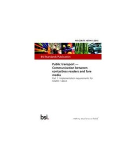 BS PD CEN/TS 16794-1:2015