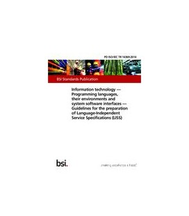 BS PD ISO/IEC TR 14369:2014