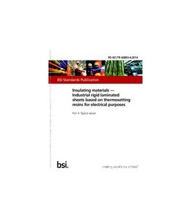 BS PD IEC/TR 60893-4:2014
