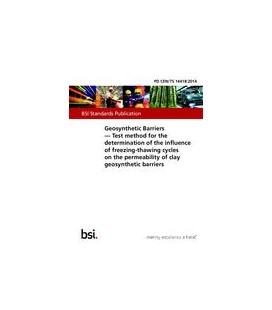 BS PD CEN/TS 14418:2014