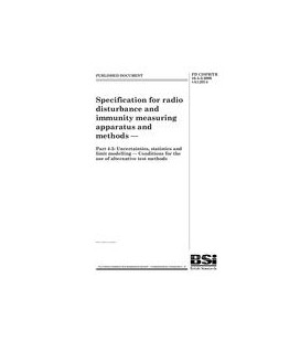 BS PD CISPR/TR 16-4-5:2006+A1:2014