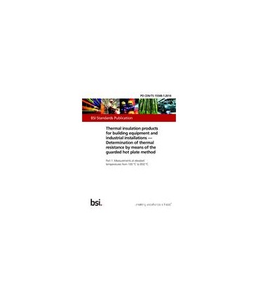 BS PD CEN/TS 15548-1:2014