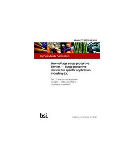 BS PD CLC/TS 50539-12:2013