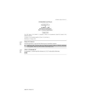 AS 60044.1-2007 AMDT 1