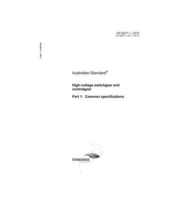 AS 62271.1-2012