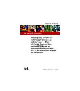 BS PD CEN/TS 14578:2013