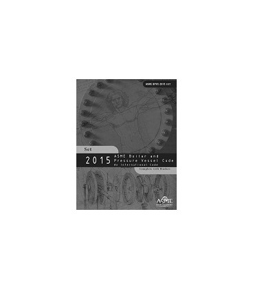 ASME BPVC-2015 SET-With Binders