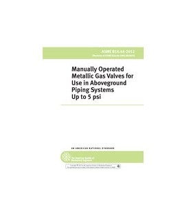 ASME B16.44-2012 (R2017)