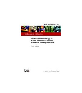 BS PD ISO/IEC TR 29181-4:2013