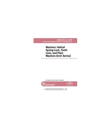 ASME B18.21.1-2009 (R2016)