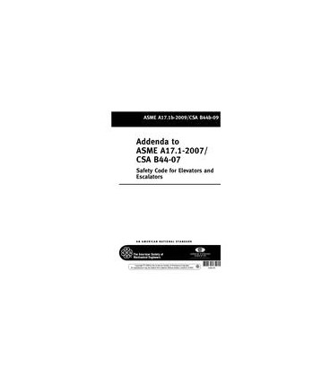 ASME A17.1b-2009