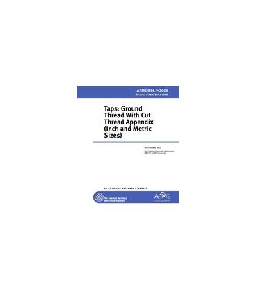 ASME B94.9-2008 (R2018)