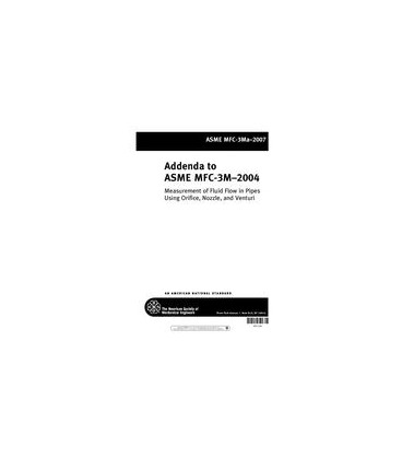 ASME MFC-3Ma-2007