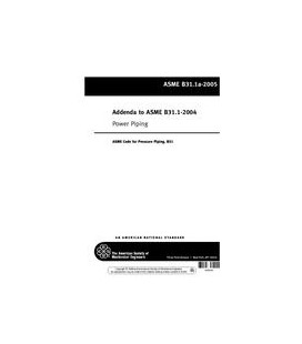 ASME B31.1a-2005
