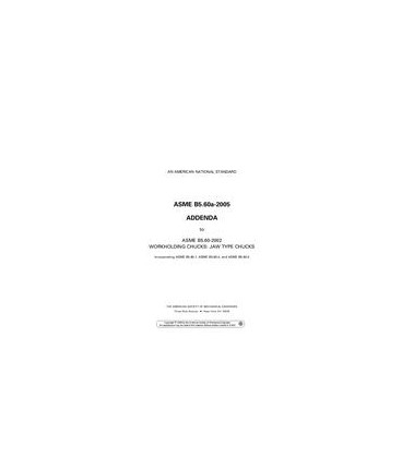 ASME B5.60a-2005
