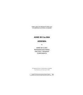 ASME B31.5a-2005