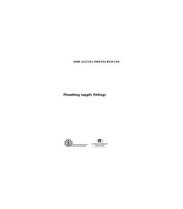 ASME A112.18.1-2005
