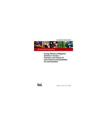 BS PD CEN/CLC/TR 16567:2013
