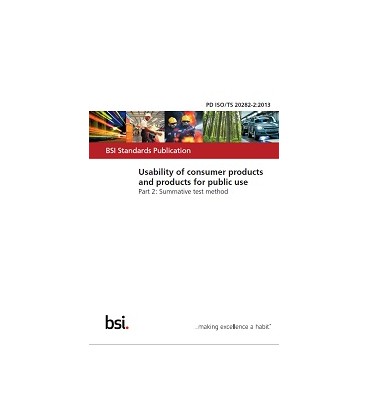 BS PD ISO/TS 20282-2:2013