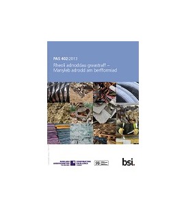 BS PAS 402:2013 (WELSH)