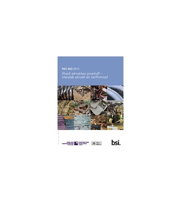 BS PAS 402:2013 (WELSH)