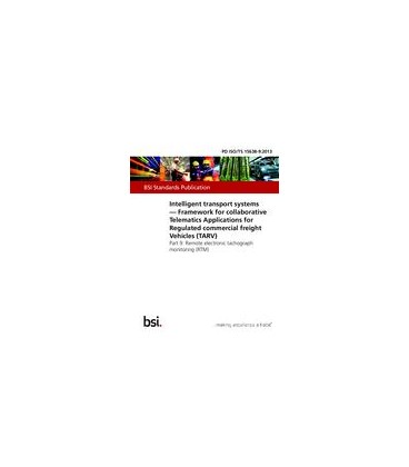 BS PD ISO/TS 15638-9:2013