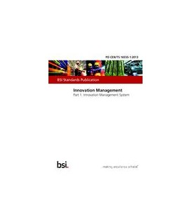 BS PD CEN/TS 16555-1:2013