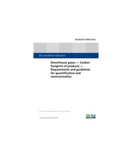 BS PD ISO/TS 14067:2013