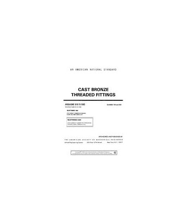 ASME B16.15-1985 (R1994)