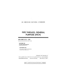 ASME B1.20.1-1983 (R2006)