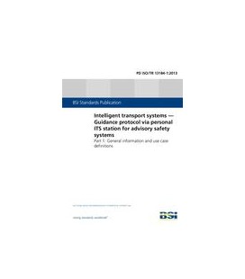 BS PD ISO/TR 13184-1:2013