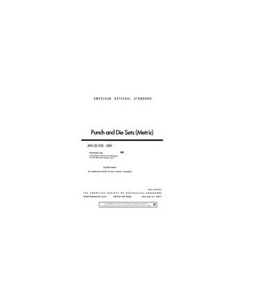 ASME B5.25M-1980 (R1992)