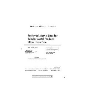 ASME B32.5-1977 (R2010)
