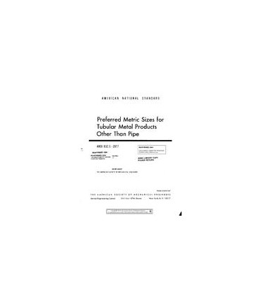 ASME B32.5-1977 (R2010)