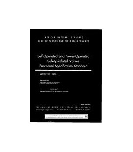 ASME N278.1-1975 (R1992)