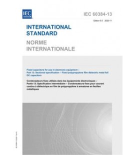 IEC 60384-13 Ed. 5.0 b:2020