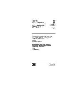 IEC 61305-2 Ed. 1.0 b:1997