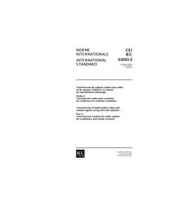 IEC 61603-3 Ed. 1.0 b:1997
