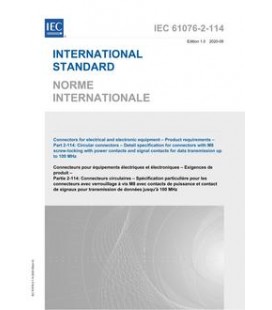 IEC 61076-2-114 Ed. 1.0 b:2016