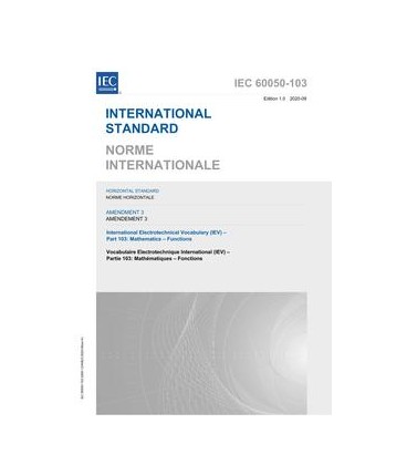 IEC 60050-103 Amd.3 Ed. 1.0 b:2020