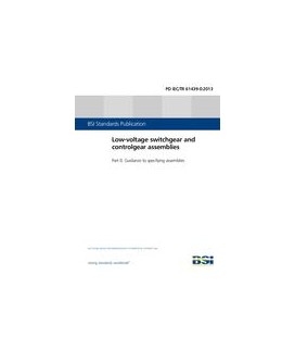 BS PD IEC/TR 61439-0:2013