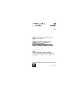 IEC 61993-1 Ed. 1.0 en:1999