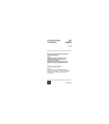 IEC 61993-1 Ed. 1.0 en:1999