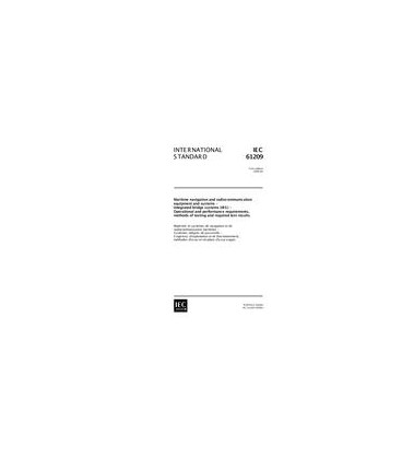 IEC 61209 Ed. 1.0 en:1999
