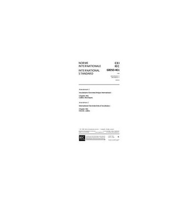 IEC 60050-461 Amd.2 Ed. 1.0 b:1999