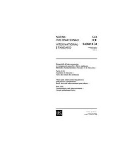 IEC 61300-3-33 Ed. 1.0 b:1999