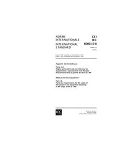 IEC 60601-2-8 Ed. 1.1 b:1999