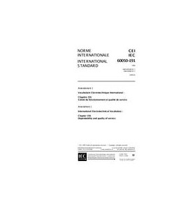IEC 60050-191 Amd.1 Ed. 1.0 b:1999
