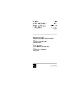 IEC 60077-2 Ed. 1.0 b:1999